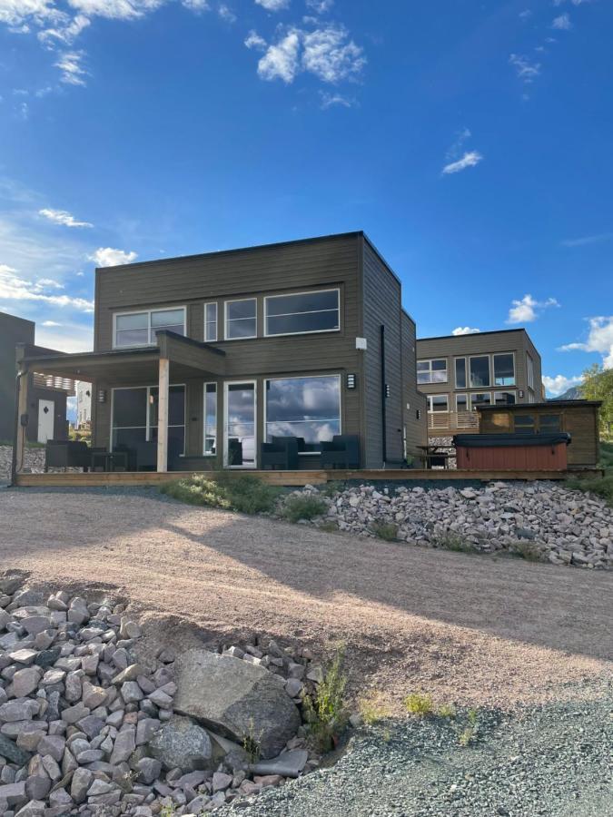 Exclusive Funkis Cabin, Lake View, Rooftop Terrace, Jacuzzi, Sauna, Close To Golf And Alpine Vradal Exteriér fotografie