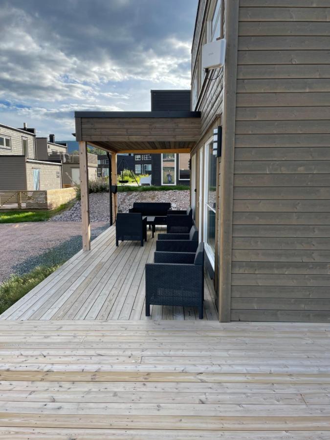Exclusive Funkis Cabin, Lake View, Rooftop Terrace, Jacuzzi, Sauna, Close To Golf And Alpine Vradal Exteriér fotografie